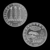 SAN MARINO 5 EUROS 2008 PLANETA TIERRA MAR MONEDA DE PLATA SC 18 grs Ley 925 0,53 ONZAS