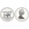 CANADA 1 DOLAR 1985 ALCE NATIONAL PARKS 1885 KM.143 MONEDA DE PLATA PROOFLIKE $1 Dollar silver