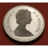 CANADA 1 DOLAR 1984 TORONTO e INDIOS EN CANOA KM.140 MONEDA DE PLATA PROOFLIKE $1 Dollar silver