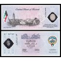 KUWAIT 1 DINAR 2001 CONMEMORATIVO DE LA LIBERACION DEL PAIS EN 1991 Pick CS2 BILLETE DE PLASTICO SC Polymer UNC BANKNOTE