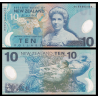 NUEVA ZELANDA 10 DOLARES 1999 KATE SHEPPARD Serie AF Pick 186.A BILLETE DE PLASTICO SC New Zealand UNC BANKNOTE POLYMER