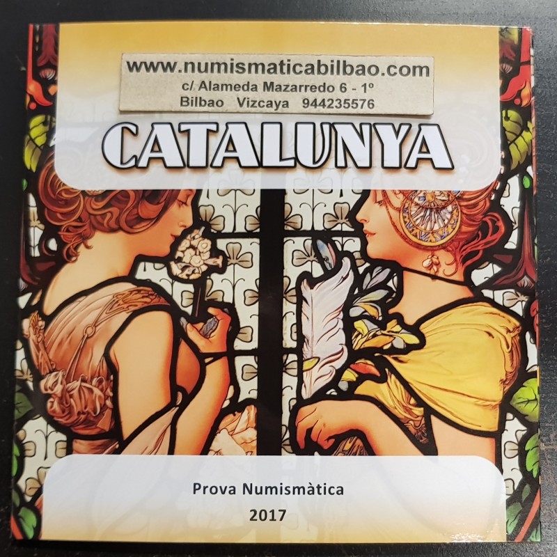 @OFERTA@ CATALUÑA MONEDAS EURO 2016 SC 1+2+5+10+20+50 Centimos + 1+2 EUROS 2016 CARTERA OFICIAL CATALUNYA