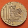 . 1 moneda PRUEBA ESSAI TRIAL x ESLOVAQUIA 5 EUROS 2004 DAMA y PALACIO LATON PROOF PROBE PATTERN COIN Slovakia