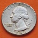 ESTADOS UNIDOS 1/4 DOLAR 1944 P GEORGE WASHINGTON KM.164 MONEDA DE PLATA MBC+ USA silver Quarter dollar WWII