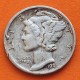 ESTADOS UNIDOS 10 CENTAVOS DIME 1941 P MERCURY KM.140 MONEDA DE PLATA MBC USA silver coin WWII