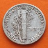 ESTADOS UNIDOS 10 CENTAVOS DIME 1941 P MERCURY KM.140 MONEDA DE PLATA MBC USA silver coin WWII