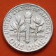 ESTADOS UNIDOS 10 CENTAVOS DIME 1961 D FRANKLIN ROOSVELT KM.195 MONEDA DE PLATA SC USA 10 Cents silver