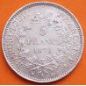 FRANCIA 5 FRANCOS 1873 A Ceca de PARIS LAS 3 GRACIAS KM.799.1 MONEDA DE PLATA MBC- France Empire Francais R/2