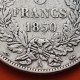 . @ESCASA@ FRANCIA 5 FRANCOS 1850 A Ceca de PARIS CERES KM.761.1 @LIMPIADA@ MONEDA DE PLATA MBC- France 5 Francs silver coin