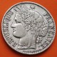 . @ESCASA@ FRANCIA 5 FRANCOS 1850 A Ceca de PARIS CERES KM.761.1 @LIMPIADA@ MONEDA DE PLATA MBC- France 5 Francs silver coin