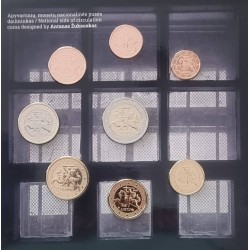 . 1 aaaaacoin LITUANIA CARTERA OFICIAL EUROS 2026 SC 1+2+5+10+20+50 Centimos 1 EURO 2 EUROS 2026 EUROSET KMS Lithuania 6000 uds
