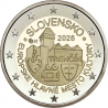 . @ENVIO HOY@ ESLOVAQUIA 2 EUROS 2026 TERENCIN CAPITAL EUROPEA CULTURAL 1ª MONEDA CONMEMORATIVA SC Slovakia