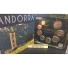 ANDORRA CARTERA OFICIAL EUROS 2016 BU SET 1+2+5+10+20+50 CENTIMOS 1 EURO + 2 EUROS 2016 SC 8 MONEDAS EUROSET @@RARAS@@