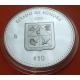 MEXICO 10 PESOS 2004 SONORA Serie ESTADOS MONEDA DE PLATA KM.685 PROOF 1 ONZA OZ (BOTH)