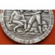 . @ESCASA@ ESTADOS UNIDOS 1963 MEDALLA IDAHO BUSCADORES DE ORO 47,90 grs 999 PURE SILVER 1,50 ONZAS PLATA