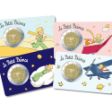 . @17/FEBRERO Envío - 4 COINCARDS@ FRANCIA 2 EUROS 2026 EL PRINCIPITO 1ª MONEDA CONMEMORATIVA SC France LE PETIT PRINCE
