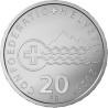. 1 aaaaaaaaaaacoin @17/FEBRERO Envío@ SUIZA 20 FRANCOS 2025 B LAGO en LUGANO MONEDA DE PLATA Switzerland 20 Francs