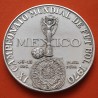 . @RARA@ MEXICO MEDALLA DE PLATA 1970 MUNDIAL DE FUTBOL LAZO DE AMISTAD ENTRE NACIONES 46,13 grs