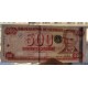 . @ÚLTIMO BILLETE EMITIDO - RARO@ NICARAGUA 500 CORDOBAS 2006 JOSÉ DOLORES ESTRADA Pick 200 BILLETE SC UNC BANKNOTE (BOTH)