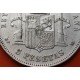 ESPAÑA 5 PESETAS 1888 * 18 88 MPM REY ALFONSO XIII KM.689 MONEDA DE PLATA (DURO) Spain silver R/4