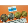 SAN MARINO MONEDAS EURO 2012 @PROCEDEN DE CARTERA@ 1+2+5+10+20+50 CENTIMOS 1 EURO + 2 EUROS 2012 Diseño Tipo I 2002 a 2016