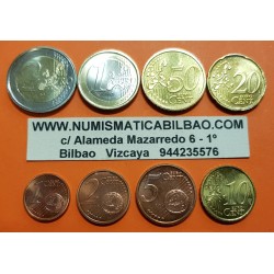 SAN MARINO MONEDAS EURO 2012 @PROCEDEN DE CARTERA@ 1+2+5+10+20+50 CENTIMOS 1 EURO + 2 EUROS 2012 Diseño Tipo I 2002 a 2016