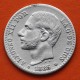 ESPAÑA Rey ALFONSO XII 50 CENTIMOS 1885 * 8/6 MSM REY y ESCUDO KM.685 MONEDA DE PLATA MBC+ Spain R/3