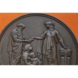 FRANCIA MEDALLA DE BRONCE 1789 CENTENARIO DE LA EXPOSICION UNIVERSAL @RARA@ France Exposition Universelle