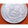 PERU 1 SOL 1934 DAMA SENTADA Ceca LIMA KM.218.2 MONEDA DE PLATA BAJA EBC- República Peruana R/3