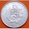 PERU 200 SOLES DE ORO 1974 HEROES DE LA AVIACION CHAVEZ y QUIÑONES KM.235 MONEDA DE PLATA @LIMPIADA@ silver coin R/3
