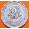 @LIMPIADA@ MEXICO 5 PESOS 1953 BUSTO DE HIDALGO KM.467 MONEDA DE PLATA Mejico silver coin 0,64 ONZAS R/4