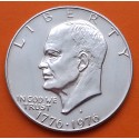 ESTADOS UNIDOS 1 DOLAR 1976 S EISENHOWER BICENTENNIAL 1776 KM.206A MONEDA DE PLATA MBC USA 1 Dollar