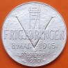 NORUEGA 25 KRONER 1970 1945 REYES OLAV y HAAKON VII LIBERACION DE LOS NAZIS KM.414 MONEDA DE PLATA SC Norway silver coin