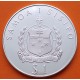 SAMOA I SISIFO 1 DOLAR 1976 HALTEROFILIA OLYMPIC GAMES KM.22A MONEDA DE PLATA PROOF Western Samoa 1 Tala 1976