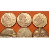 . 8 medallas @BAÑO DE ORO@ URUGUAY tipo 5 NUEVOS PESOS 1975 AÑO DE LA ORIENTALIDAD 5,95 ONZAS PLATA PURA
