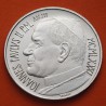 . @PAPA JUAN PABLO II@ VATICANO 500 LIRAS 1981 ESCUDO PAPAL KM.148 MONEDA DE PLATA EBC/SC- 500 Lire