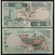 SOMALIA 10 SHILLINGS 1987 PESCADORES ARREGLANDO BARCA @manchitas@ Pick 32A BILLETE SC Africa UNC BANKNOTE