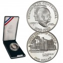 ESTADOS UNIDOS 1 DOLAR 1990 P PRESIDENTE EISENHOWER Home MONEDA DE PLATA PROOF Us Mint ESTUCHE OFICIAL $1 Dollar silver
