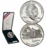 ESTADOS UNIDOS 1 DOLAR 1990 W PRESIDENTE EISENHOWER Home MONEDA DE PLATA PROOF Us Mint ESTUCHE OFICIAL $1 Dollar silver