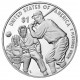. @AGOTADA@ ESTADOS UNIDOS 1 DOLAR 2022 P BEISBOL NEGRO LEAGUES BASEBALL PLATA PROOF ESTUCHE Us Mint BASEBALL