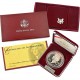 ESTADOS UNIDOS 1 DOLAR 1993 S THOMAS JEFFERSON KM.249 MONEDA PLATA PROOF ESTUCHE US MINT SET