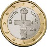 CHIPRE 1 EURO 2009 ESTATUA TRIBAL MONEDA BIMETALICA SC Cyprus Zypern 1€