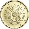 . 1ª AÑO DE EMISIÓN SIN EL PAPA FRANCISCO x VATICANO 50 CENTIMOS 2017 MONEDA DE LATON SC Euro