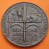 1938 ITALIA MEDALLA DE BRONCE RIUNIONE ADRIATICA DI SICURTA' TRIESTE 57 mm
