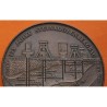 1982 ALEMANIA MEDALLA DE BRONCE Gewerkschaft Rheinpreussen 125 Steinkohlenbergbau GERMAN MINEY MEDAL