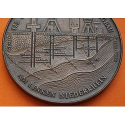 1982 ALEMANIA MEDALLA DE BRONCE Gewerkschaft Rheinpreussen 125 Steinkohlenbergbau GERMAN MINEY MEDAL