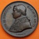 @LUJO@ 1854 VATICANO MEDALLA DE COBRE VATICAN MEDAL PIUS IX NURSERY SCHOOL IN ROME Girometti ITALIAN PAPAL STATES