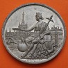 1881 ITALIA MEDALLA DE ZINC MILANO ESPOSIZIONE NAZIONALE Medaglia Medal NATIONAL EXPOSITION