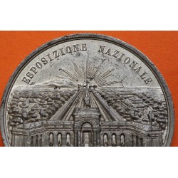 @ESCASA@ 1881 ITALIA MEDALLA DE ZINC MILANO ESPOSIZIONE NAZIONALE Medaglia Medal NATIONAL EXPOSITION