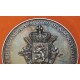 . 1965 MEXICO MEDALLA DE PLATA RECUERDO DE LA VISITA DE S.M. REYES DE BELGICA PLATA silver medal